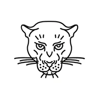 Logo simplifié de l'agence La Panthère